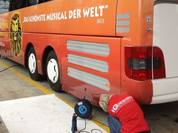 Busbeschriftung